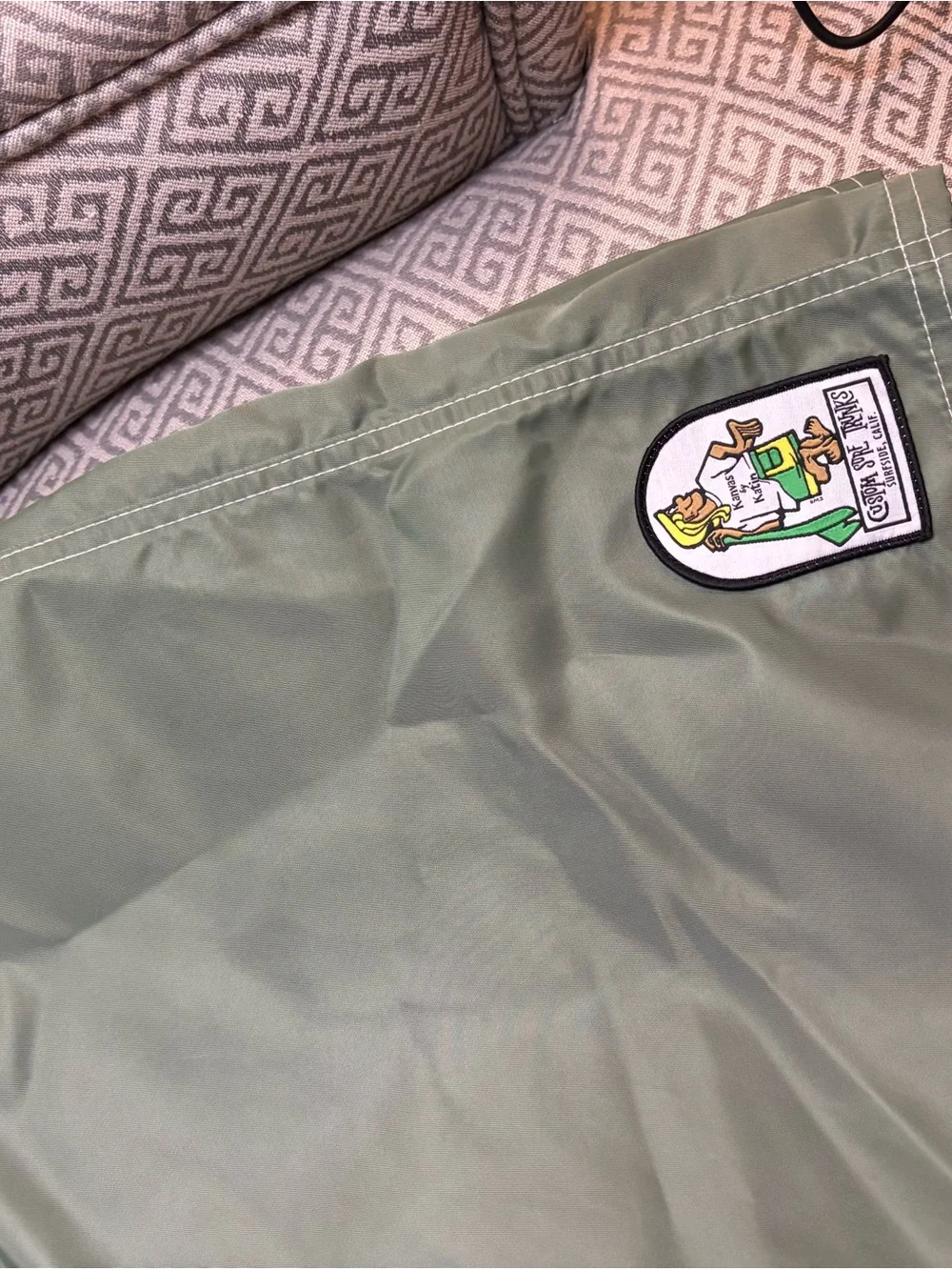 Kanvas by Katin Olive Green Men's Swim Board Shorts